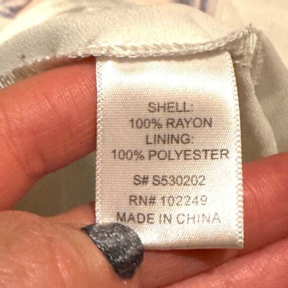 Market & Spruce Pink and Blue Plaid Layer Look Sleeveless Top Women's M Medium - Picture 8 of 8